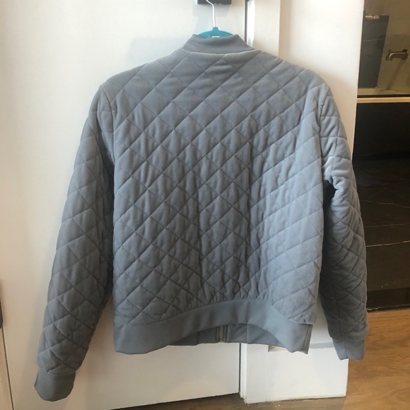 Ralph Lauren Tanona velvet quilted bomber jacket - Picture 3 of 5
